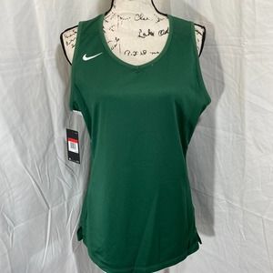 Nike Team V-Neck Sleeveless Reversible Game Jersey Sz L